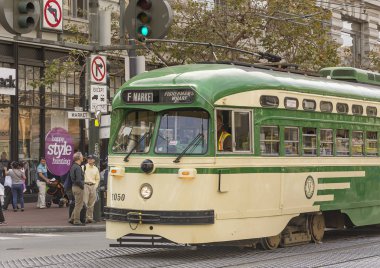 San Francisco'da tramvay