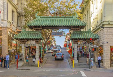 San Francisco Chinatown'Dragon Gate
