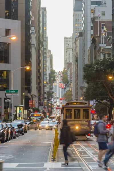 Cable Car en San Francisco — Foto de Stock