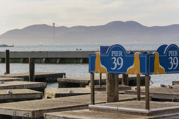 San Francisco 'daki 39. iskele — Stok fotoğraf