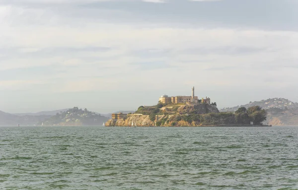 Ostrov Alcatraz v san Francisku, usa. — Stock fotografie