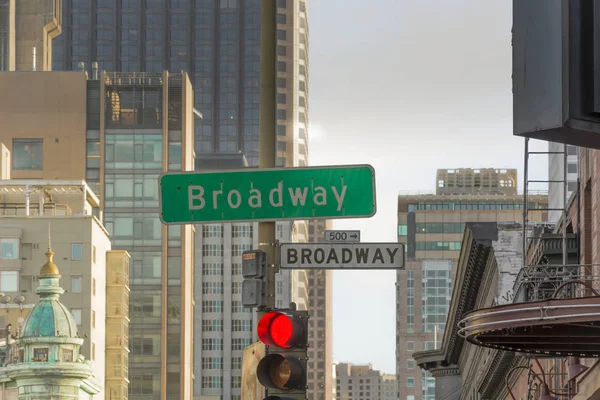 A San Franciscó-i Broadway — Stock Fotó