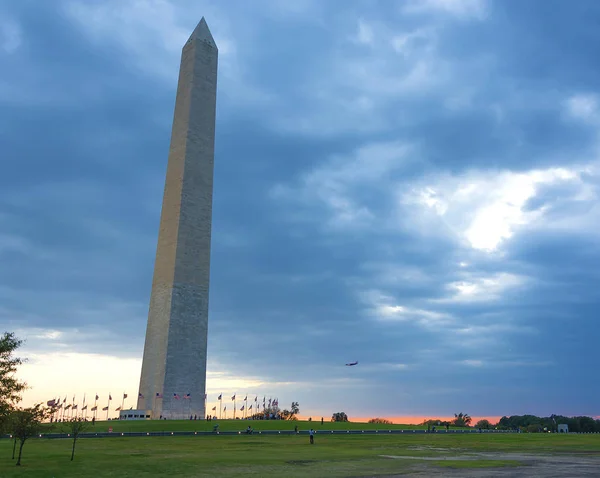 Washington Coucher de soleil Monumentat — Photo