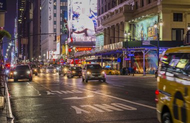 New York gece çekimi