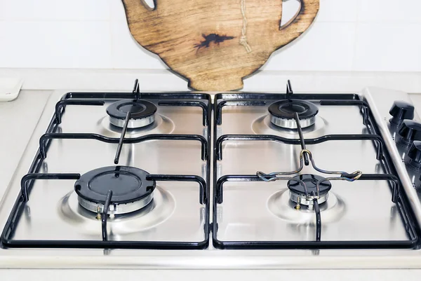 Kitchen stove top — Stock Photo, Image