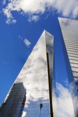 Aşağı Manhattan Dünya Ticaret Merkezi'nde görünümünü