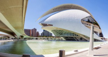 Valencia, İspanya 'da Sanat ve Bilim Şehri