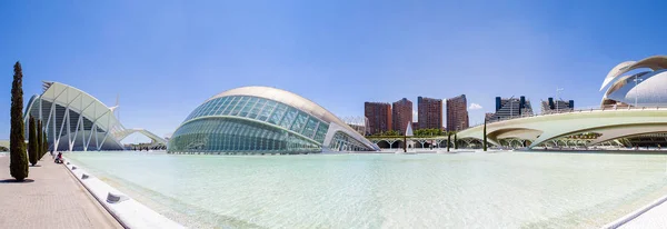 City of arts and sciences in Valencia, Spain — Stock Photo, Image