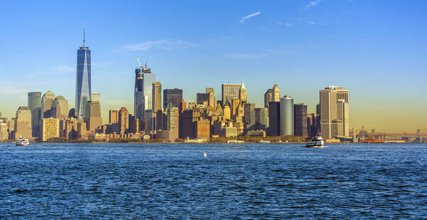 New York landscape skyline