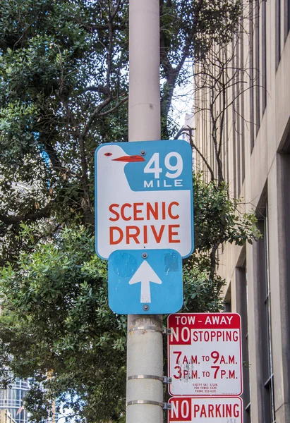San Francisco Scenic Drive — Stok fotoğraf