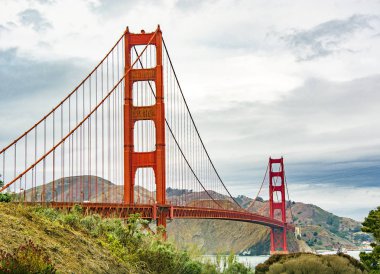 San Francisco 'daki Golden Gate Köprüsü