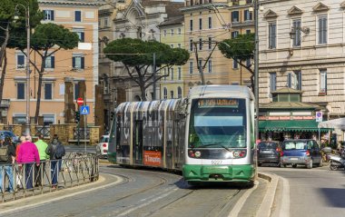 Roma'da tramvay