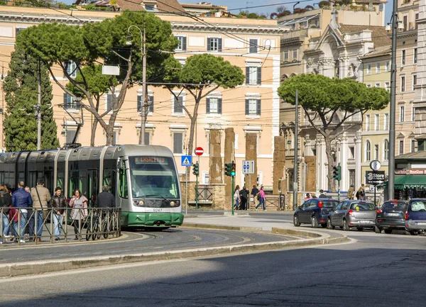 Tram a Roma — Foto Stock