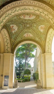 Villa Giulia Roma, avlu ve arcade