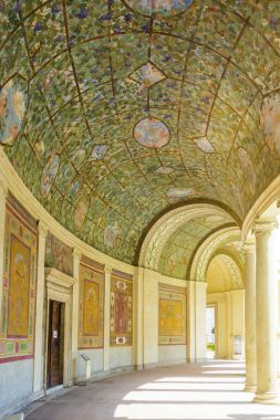 Villa Giulia Roma, avlu ve arcade