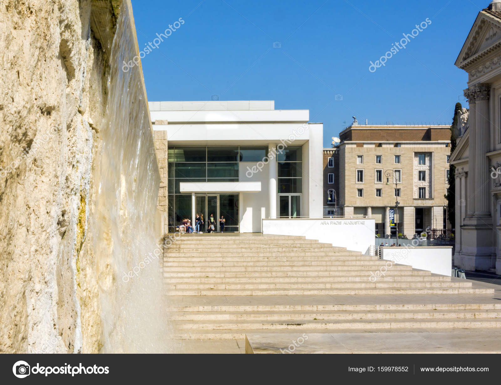 Exterior View Of The Ara Pacis Augustae Museum In Rome - 