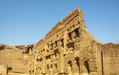 Caracalla, antik hamamlar Roma genel thermae Harabeleri