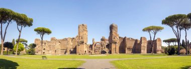 Caracalla, antik hamamlar Roma genel thermae Harabeleri