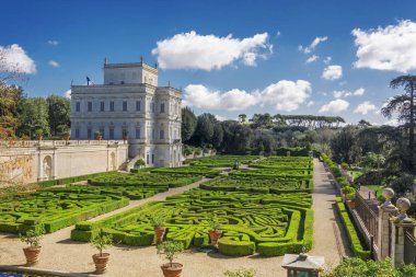 Gizli Bahçe içinde Villa Doria Pamhili Roma, İtalya