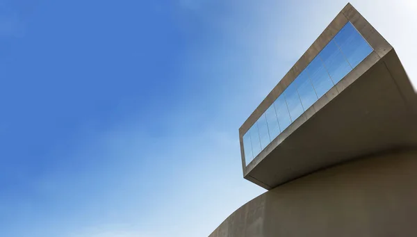 Detalhe do museu Maxxi em Roma — Fotografia de Stock