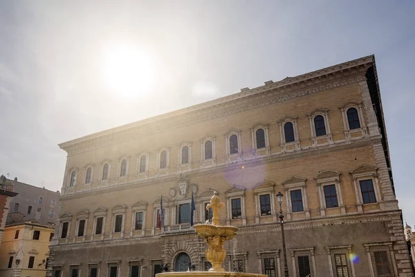 Palazzo Farnese in Rome — Φωτογραφία Αρχείου