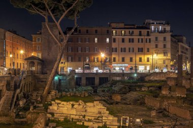Largo di Torre Arjantin Roma'da Antik Roma Harabeleri