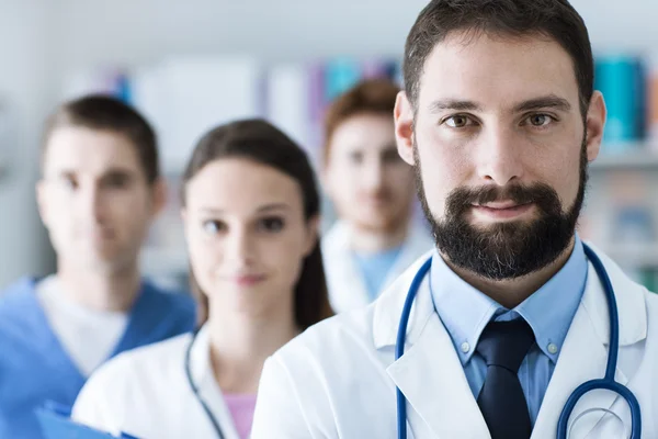 Medical team at the hospital — Stock Photo, Image