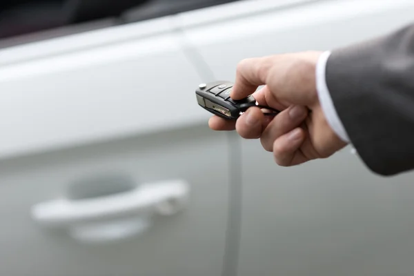 Auto sleutel met afstandsbediening — Stockfoto