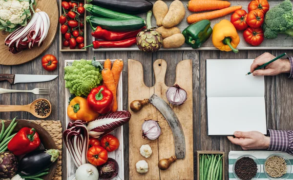 Alimentación y cocina saludables —  Fotos de Stock