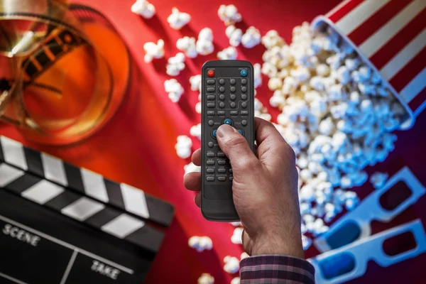 Television and movies — Stock Photo, Image
