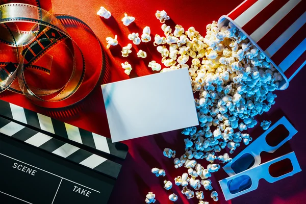 Cinema promo kort — Stockfoto