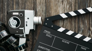 Cinema and videomaking clipart