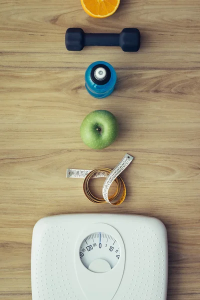 Deportes y pérdida de peso — Foto de Stock