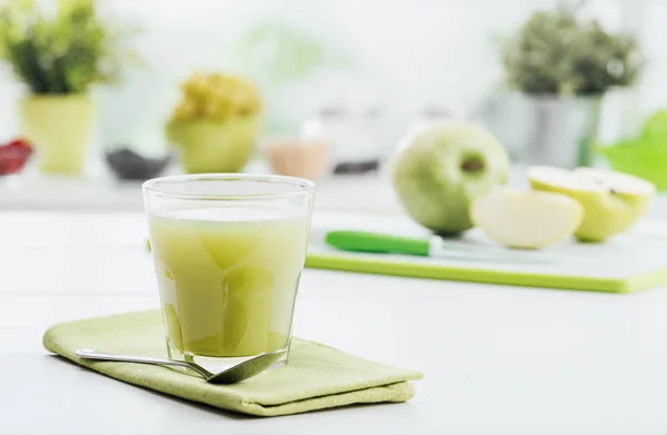 Jugo sano verde — Foto de Stock