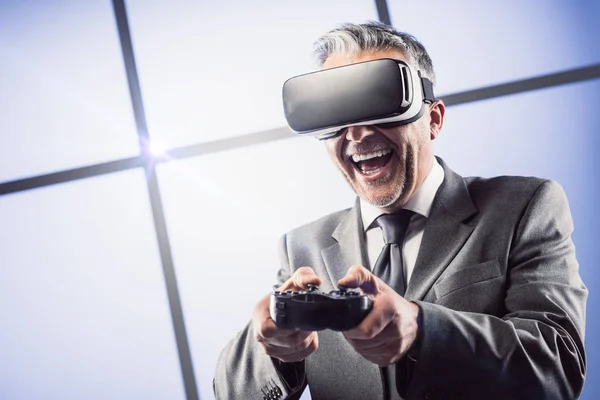 Virtuele realiteit gaming — Stockfoto