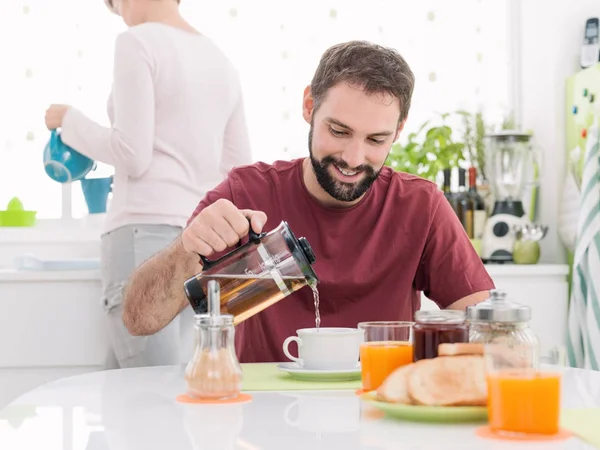 Desayuno en casa —  Fotos de Stock