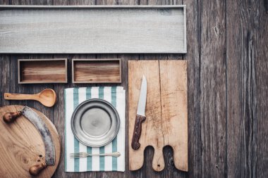 Rustik mutfak tezgah