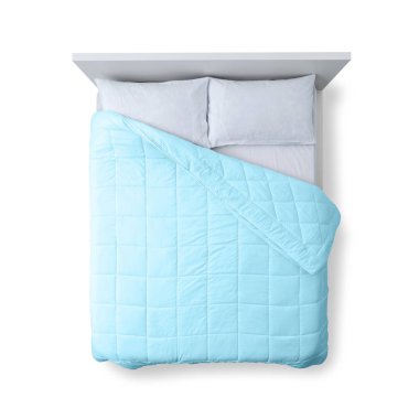 Şık yatak Üstten Görünüm