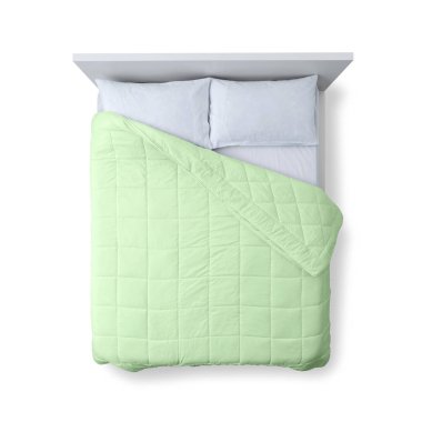 Şık yatak Üstten Görünüm