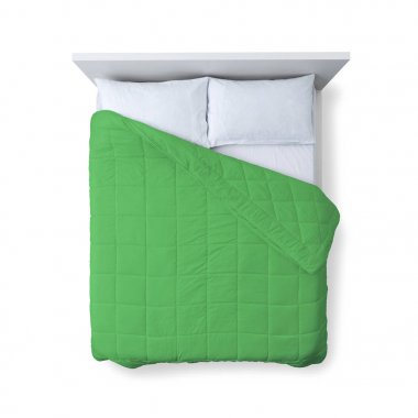 Şık yatak Üstten Görünüm