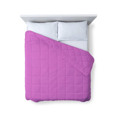 Şık yatak Üstten Görünüm