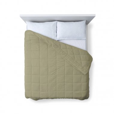 Şık yatak Üstten Görünüm