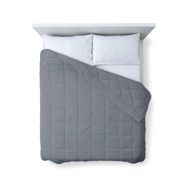 Şık yatak Üstten Görünüm