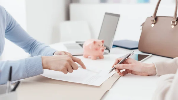 Financiële planning — Stockfoto