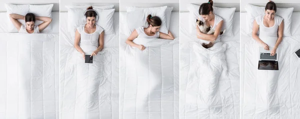 Slaapkamer levensstijl — Stockfoto