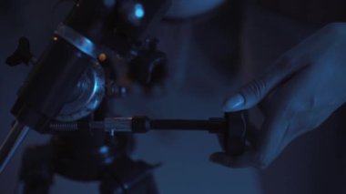 Profesyonel astronomik teleskop kuruldu