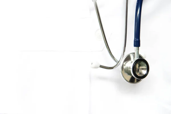stetoskop tıp doktoru sağlık tanı beyaz Lab için coa