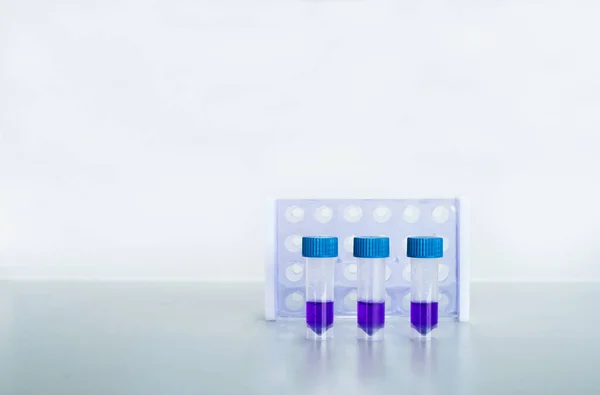 Coronavirus Impfstoff Forschung Medizinischen Hintergrund — Stockfoto