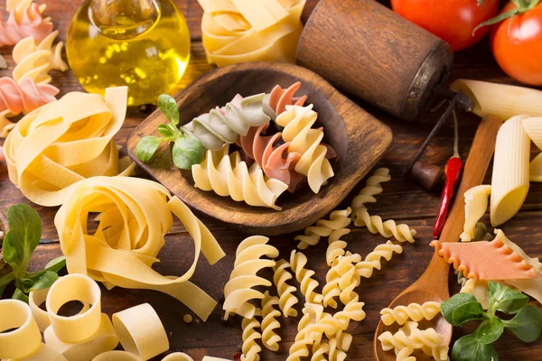 Miscela varia di pasta — Foto Stock