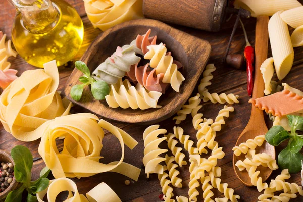 Miscela varia di pasta — Foto Stock